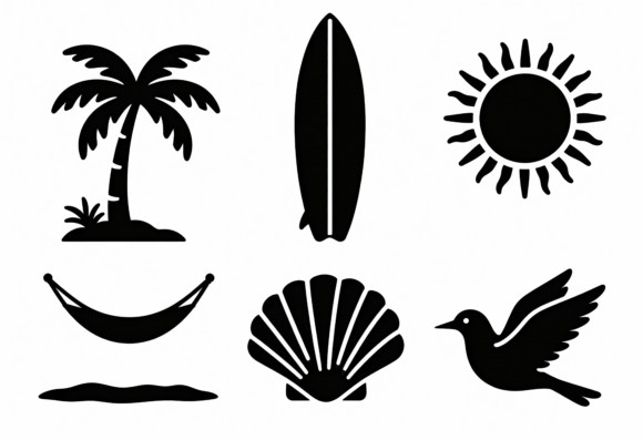 Download Summer Beach Vibes SVG Clipart Bundle - Summer beach vibes svg Collection